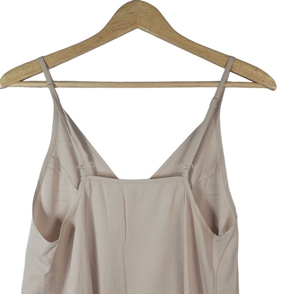 Free People Shine On Mini Dress Brown Nude Small Bead Lace Sleeveless Cocktail - Picture 11 of 13